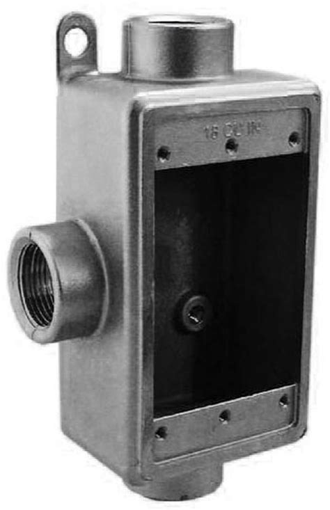 fdb electrical box|stainless steel single gang box.